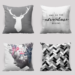 Original Design Scandinavian Pillow ins Style Geometric Modern Simple Cushion Sofa Large Pillow Living Room Bedroom Pillow
