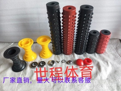 Outdoor Fitness Equipment Leg Massage Yellow Wheel Repair Parts Massage Roller Leg Stretcher Roller Waist and Back Massage Stick