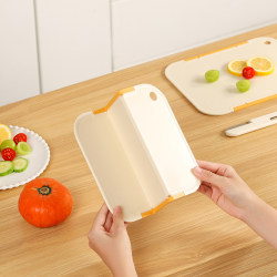 Portable Folding Fruit Knife and Cutting Board Set for Home Use, Including Chopping Board, Knife, Fruit Knife, and Complete Tool Set