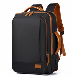 
Casual backpack, large capacity, wear-resistant, business laptop bag, men's and women's multi-layer storage backpack, student school bag