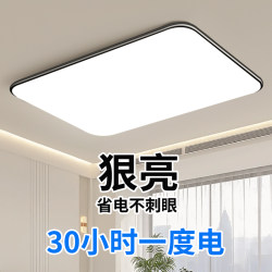 Led Living Room Ceiling Lamp Ultra-Thin Led Modern Simple Atmospheric Room Bedroom Lamp Restaurant Hall Lamp Zhongshan Lamps