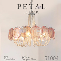 French-Style Jan Kath Living Room Designer New Model Villa High-End Master Bedroom Vintage Dining Room Chandelier Mid-Century Style