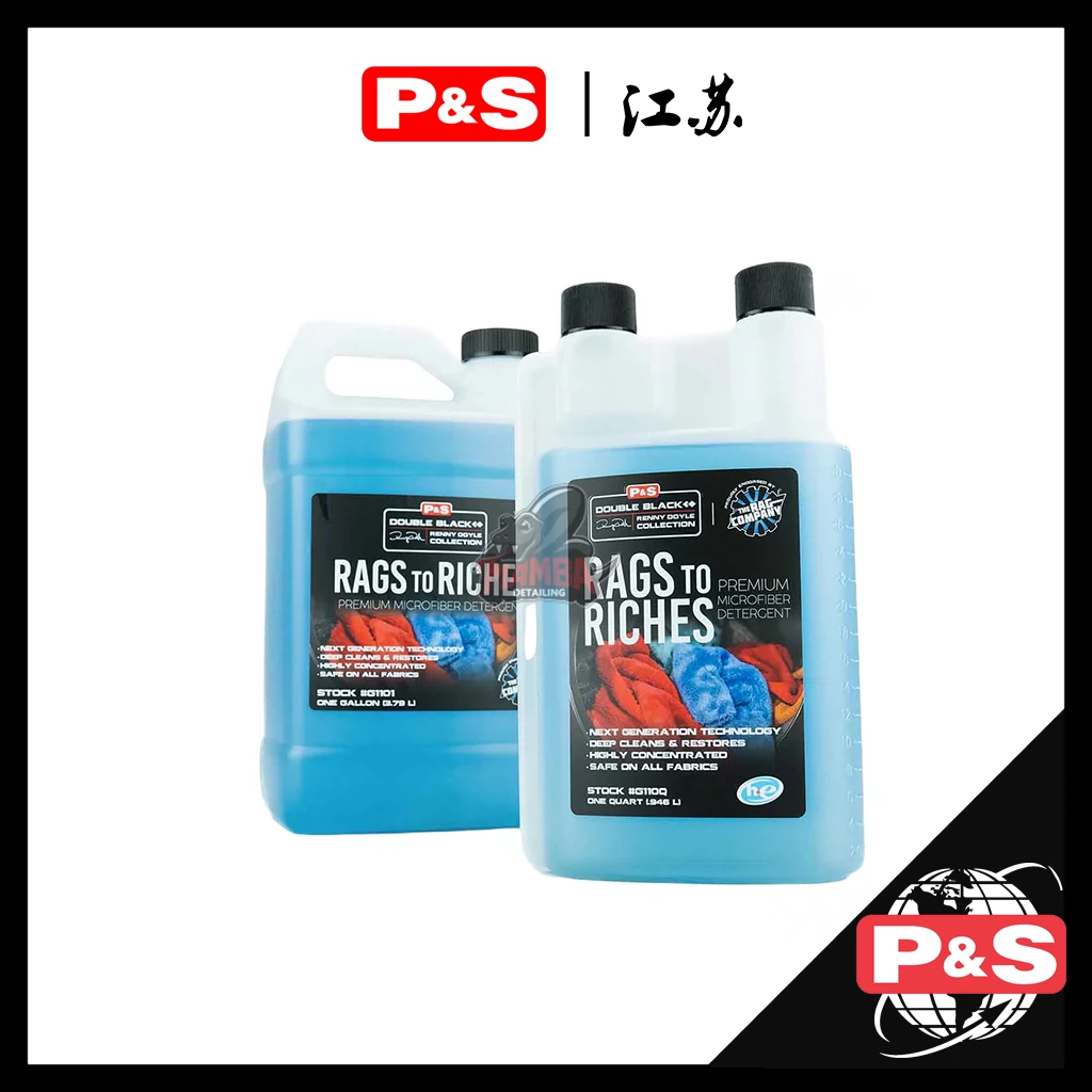 P&S Rags To Riches Microfiber Detergent