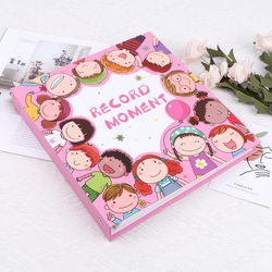 Photo Album, Commemorative Album, DIY Self-Adhesive Laminated Large-Capacity Family Baby Photo Album, Loose-Leaf Storage Book