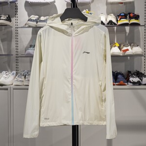 Li Ning Women's Sports Trench Coat 2025 Summer New Running Series Ice-Sensory Comfortable Sunscreen Jacket AFDV252
