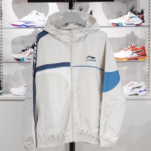 
Li Ning sports windbreaker men's 2024 winter new loose casual versatile windbreaker hooded jacket YFDU233