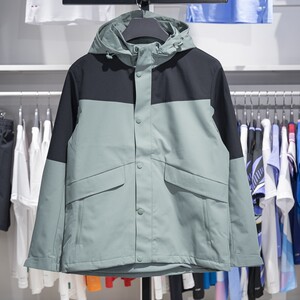Li Ning sports windbreaker men's 2024 autumn group buying series anti -watering can remove hooded jacket AFDUA13

