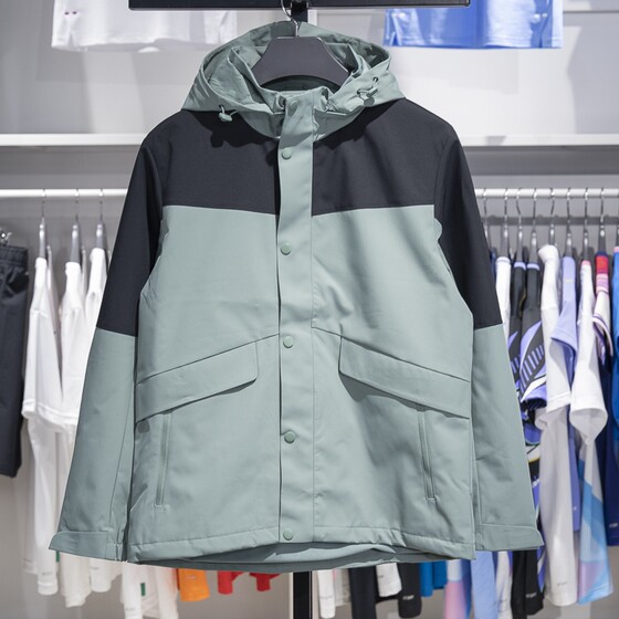 Li Ning sports windbreaker men's 2024 autumn group buying series anti -watering can remove hooded jacket AFDUA13
