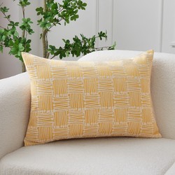 Modern Simple Long Pillow for Living Room Sofa, Cotton and Linen Backrest, Bed Backrest Cushion 60X80, Removable and Washable Pillow, Nap Pillow