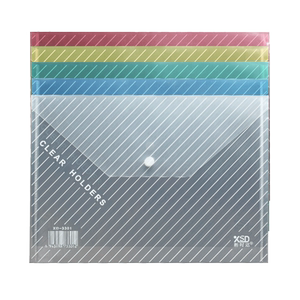 File bag according to buckle transparent plastic A4 thickened large -capacity Student students use storage bag bag data file test paper stationery office supplies wholesale file folder waterproof custom print logo