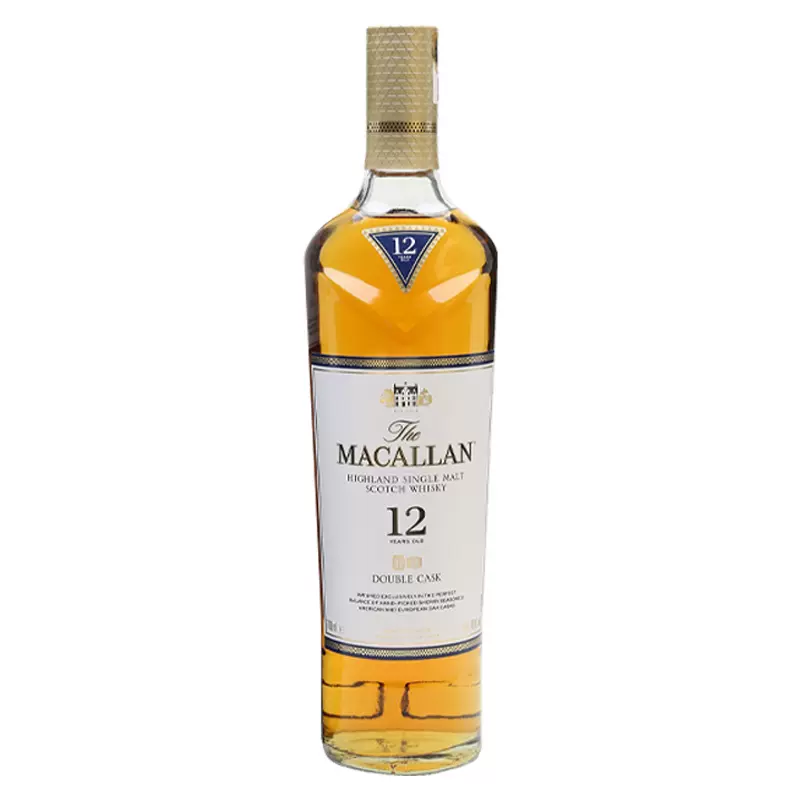 行货麦卡伦12年蓝钻双桶进口洋酒 macallan 12 year double cask