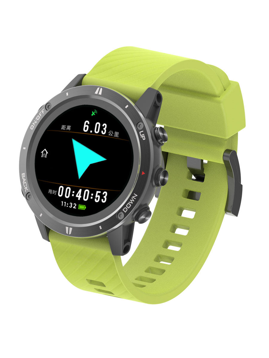 Jam Tangan Olahraga Outdoor GPS Sunroad Beidou Lari, Navigasi