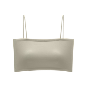 
Ice silk traceless underwear for women, strapless anti-exposure suspender top for women, small vest, student girl, breast wrapping, summer thin style