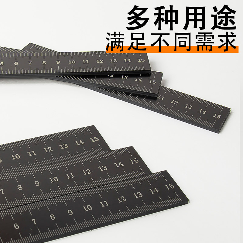 Bakelite Ruler - 15cm & 25cm - Thickened Bakery Ruler for Drawing ...