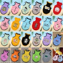 Dog Clothes for Summer, Teddy, Bichon, Pomeranian Puppy Clothing, Small Puppy Spring and Autumn Outfit, Pet Vest, Two-Legged Clothing