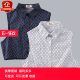 Large size fake collar for women polka dot shirt fake collar shirt collar multifunctional decorative collar autumn and winter sweater fake collar full cotton