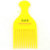 Fork comb yellow 