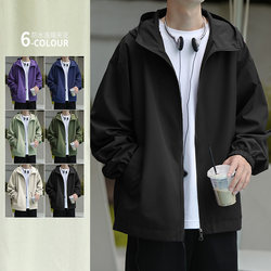 Men's Jacket for Spring, Autumn, and Winter 2026 New American Style Trendy Brand Sports Casual Jacket for Men
