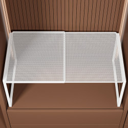 Japanese Wardrobe Storage Layering Organizer, Cabinet Layering Rack, Wardrobe Clothing Partition, Extendable Storage Rack, Layering Box