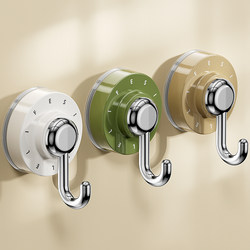 Japanese Suction Cup Hooks, No-Drill, Strong Load-Bearing, for Kitchen, Bathroom, Tile, Traceless, Towel, Vacuum Adhesive Hooks