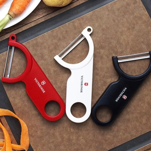 
Imported by Germany Switzerland Victorinox Victorinox peeler red and black peeler fruit and vegetable knife special for kitchen