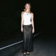 Vacation style leopard print hip fishtail skirt sexy low waist navel revealing slim half-body long skirt tied wrap skirt 2024 summer
