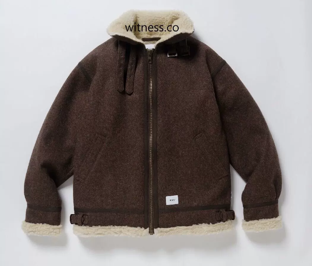 订货WTAPS OVIS / JACKET. WONY. MELTON 毛领加绒夹克18AW-Taobao