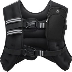 Cross-Border Amazon Hot-Selling Sports Weight-Bearing Vest 8-12-16-20 Pounds Weight-Bearing Sandbag Sports Fitness Vest