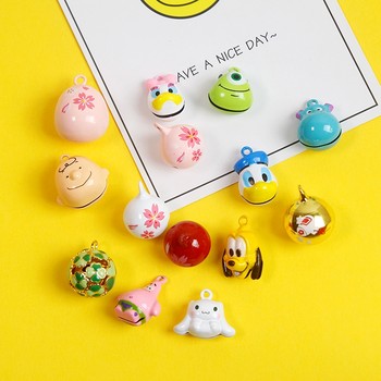 Four leaf clover cartoon bell handmade materials