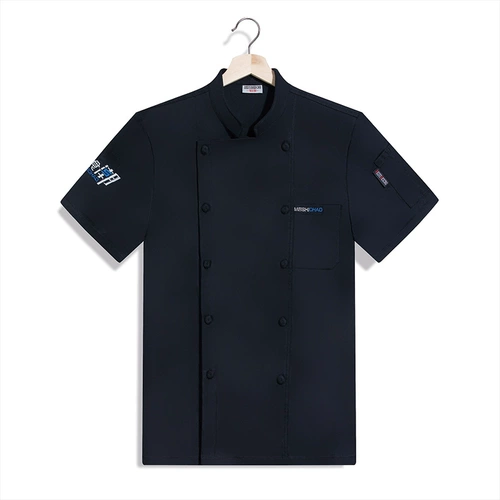 Высококачественный шеф-повар Работа для растягивания с коротким рукавом с коротки