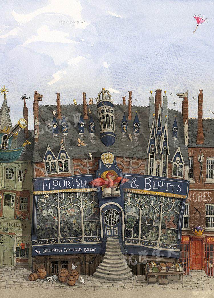 ハリー・ポッターと賢者の石 - イラスト入りハードカバー - J.K.ローリング