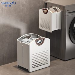 Dirty Clothes Basket for Home Use, Wall-Mounted, Foldable, for Storing Dirty Clothes after Bathing, Storage Basket, Magic Tool