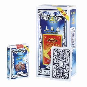 
Three A King 9888 Poker Cards High Quality 3A Landlord Thickened Hard Cards Home Chess and Card Room Complete Box 100 Pairs