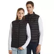 Áo giữ nhiệt thông minh, áo vest điều chỉnh nhiệt độ có thể sạc lại, quần áo lót, áo vest cotton sưởi ấm toàn thân, phong cách mùa đông nam nữ