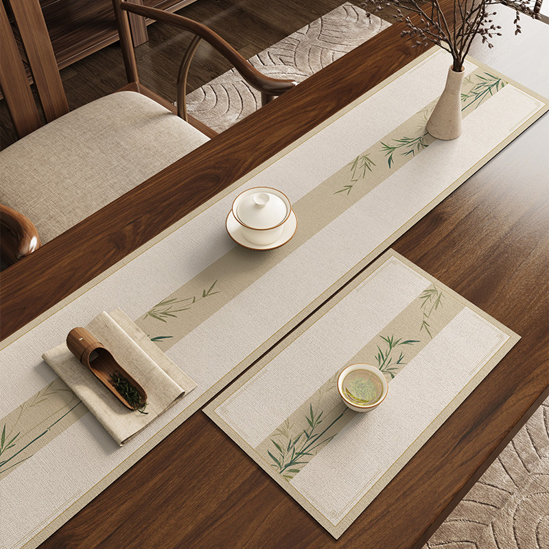 禅意茶席垫布-淘宝逛一逛