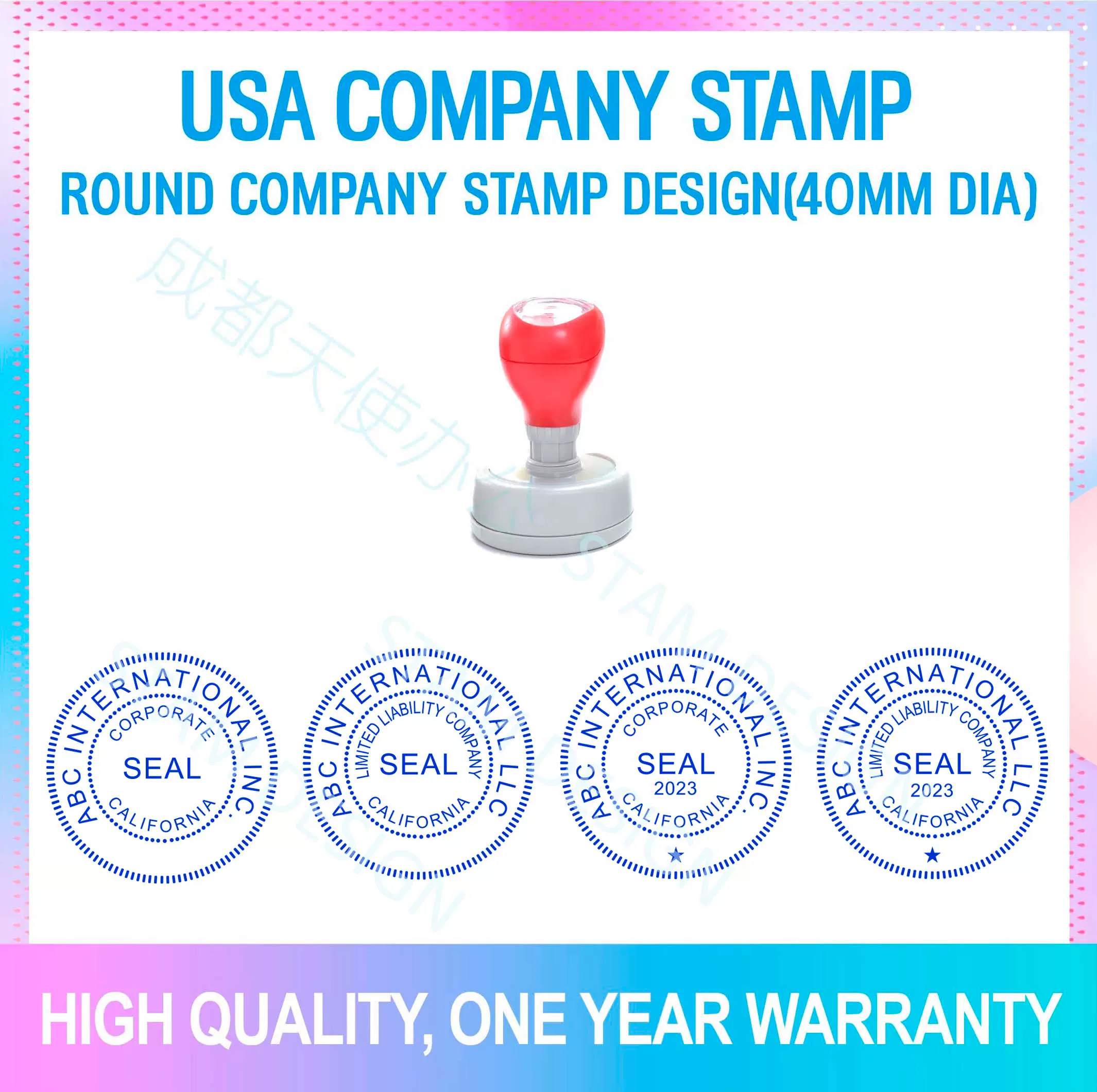 中国美術 印章 印材 三件(A292) 美国章美国印章圆形章签名章椭圆形章手钳钢印定制