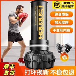 Sandbag Boxing Training Equipment, Home-Use Standing Sandbag, Children's Kickboxing and Taekwondo Punching Target, Professional Adult Use