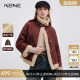 Ankora red lamb wool coat women's kbne autumn and winter new fur integrated thickened warm temperament imitation fur
