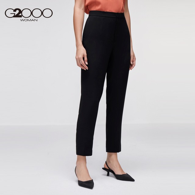 G2000 Women's autumn new style suit pants work pants black pants professional cigarette pants small feet pants