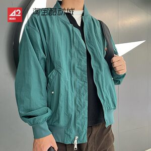 
42 Sportsman Air Jordan AJ embroidered outdoor casual stand collar jacket male FN4624-366