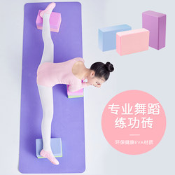 Yoga Bricks for Girls and Children, Professional Dance Foam Bricks, High-Density Exercise Bricks, Dance Auxiliary Tools