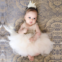 A-class baby material birthday princess skirt for headwear