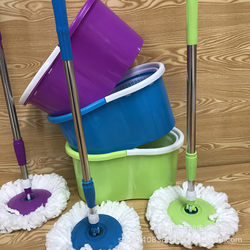 Good Quality Mop with Dual-Drive Rotating Mop and Mop Bucket Set
