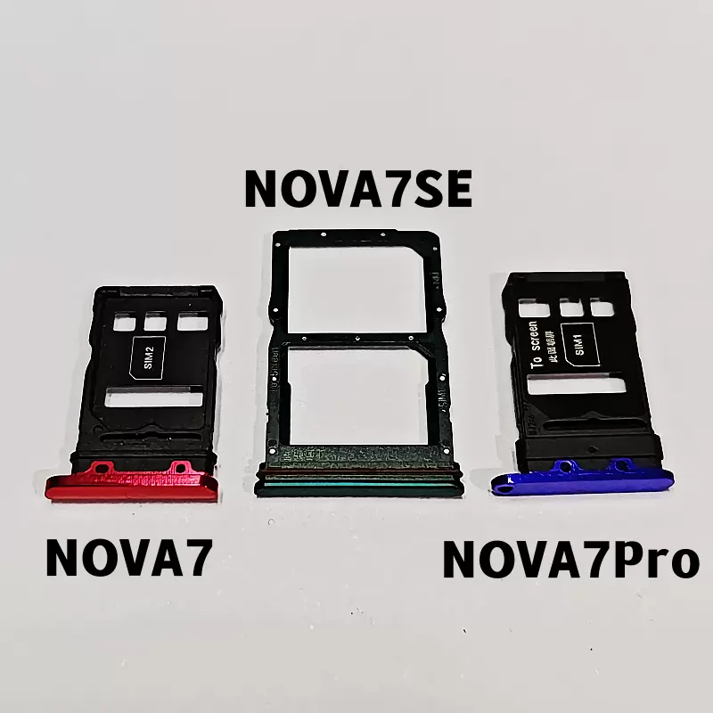 适用于华为 nova7 nova7se nova7pro手机sim卡托卡槽卡座电话卡架