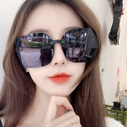 Sunglasses for Women 2026 New Summer Large Frame High-End Polarized Sunglasses for Round Face Slimming Driving Anti-Uv Glasses