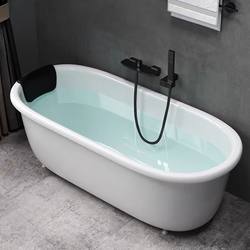 Household Bathtub Seamless One-Piece Adult Bathtub Installation-Free Independent Bathtub Hotel Guest House Manufacturer Direct Sales