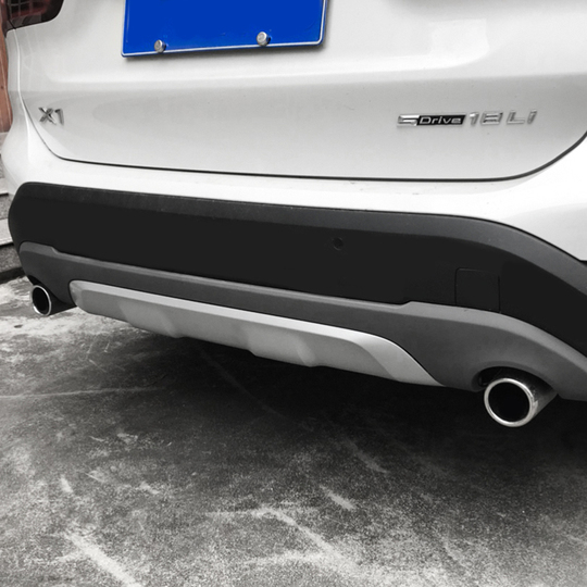 Tubi Di Scarico Posteriori Per BMW X1 F48 2016-2021 - 2 Punte In Acciaio Inox Nero, Decorazione Marmitta, Riduzione Rumore, Facile Installazione