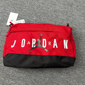 Jordan crossbody bag shoulder bag men and women bag red training bag travel storage aj sports bag breast bag cycling bag
