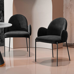 Minimalist dining chair for home modern simple dining