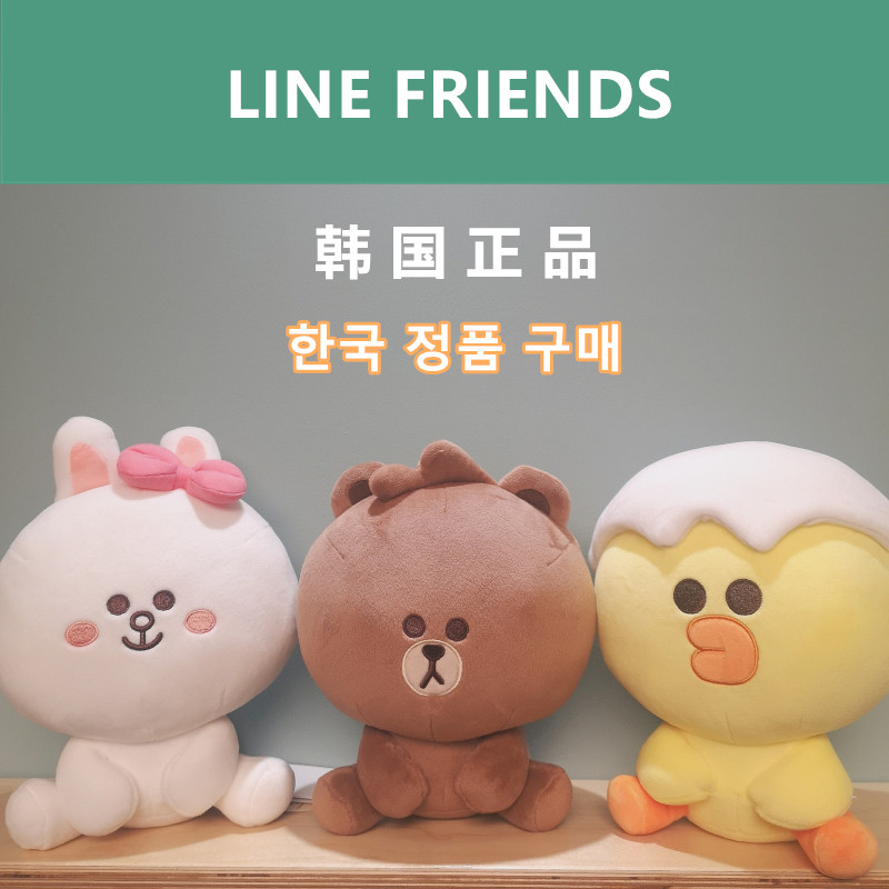 B*N様 【新品】LINE FRIENDS 韓国限定ブラウン BIGぬいぐるみ Amazon.co.jp: Line Friends ブラウン 韓国伝統韓服版